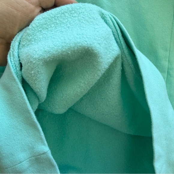 CAT & JACK Girls Mint Green Graphic Hoodie Raccoon Size 14/16 - Picture 8 of 8